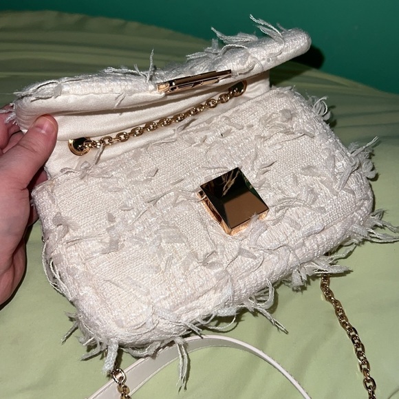 H&M textured white shoulder bag - Picture 6 of 13